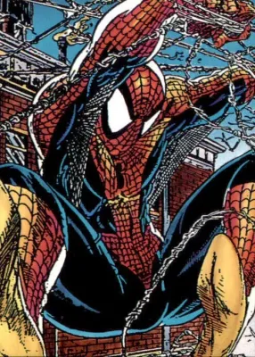 Spider-Man The McFarlane Era Comic Images 1992 Card Number 34