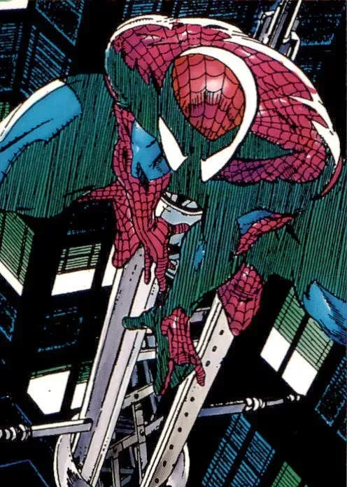 Spider-Man The McFarlane Era Comic Images 1992 Card Number 35