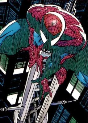 Spider-Man The McFarlane Era Comic Images 1992 Card Number 35