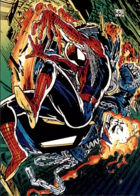 Spider-Man The McFarlane Era Comic Images 1992 Card Number 38