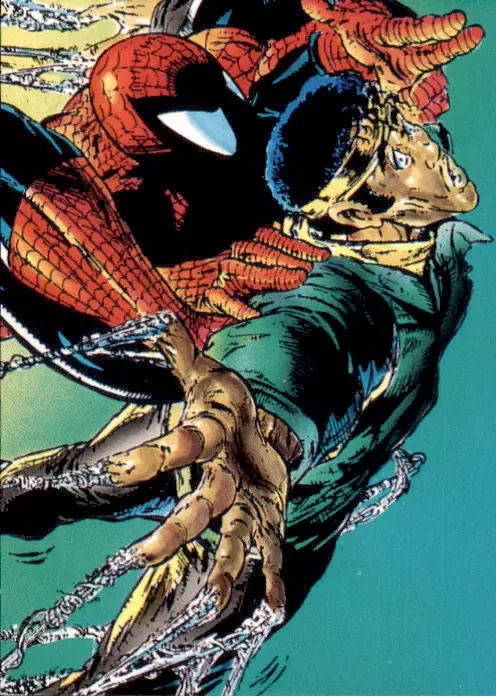 Spider-Man The McFarlane Era Comic Images 1992 Card Number 47
