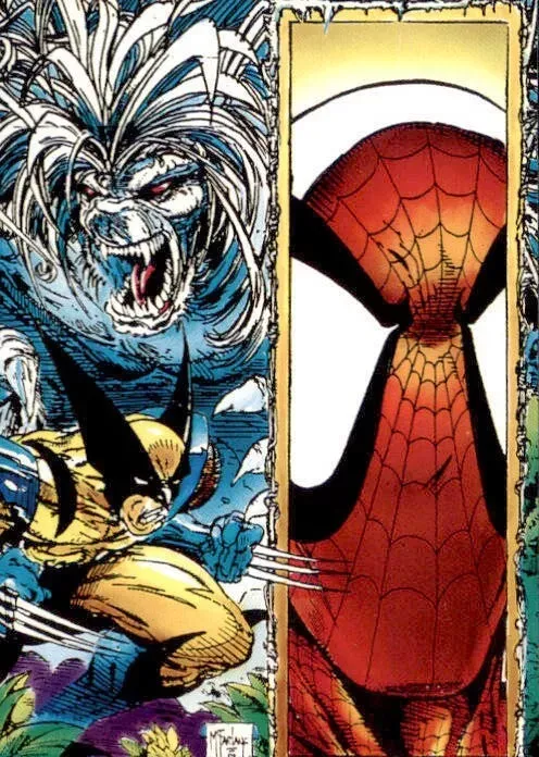 Spider-Man The McFarlane Era Comic Images 1992 Card Number 62