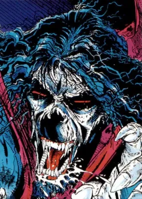 Spider-Man The McFarlane Era Comic Images 1992 Card Number 78 Morbius