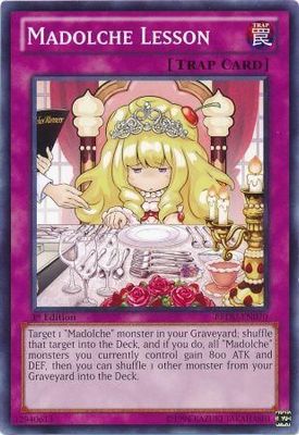 Madolche Lesson - REDU-EN070 - Common 1st Edition Return of the Duelist 1st Edition Singles (espanol)