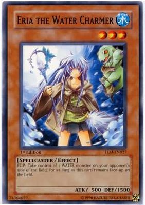 Eria the Water Charmer - TLM-EN027 - Common 1st Edition
The Lost Millennium [TLM] 1st Edition Singles