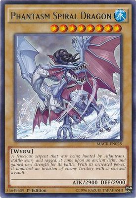 Phantasm Spiral Dragon - MACR-EN028 - Rare 1st Edition Maximum Crisis 1st Edition Singles *Espanol*
