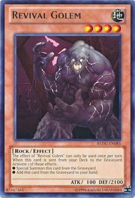 Revival Golem - REDU-EN085 - Rare Unlimited Return of the Duelist Unlimited Singles