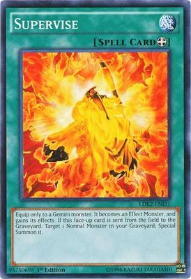 Supervise - LDK2-ENJ31 - Common 1st Edition Legendary Decks II - Joey