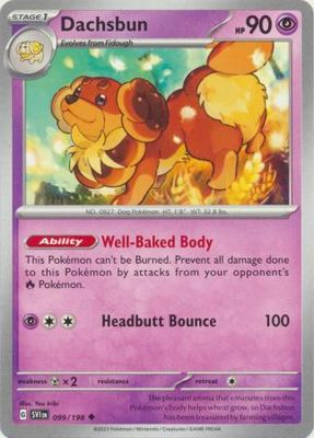 Dachsbun - 099/198 - Uncommon
Scarlet &amp; Violet (Base Set) Singles(Español)
