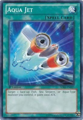 Aqua Jet - SDRE-EN027 - Common 1st Edition Structure Deck: Realm of the Sea Emperor 1st Edition Singles