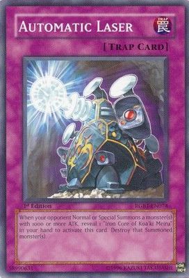 Automatic Laser - RGBT-EN074 - Common 1st Edition Raging Battles [RGBT] 1st Edition Singles