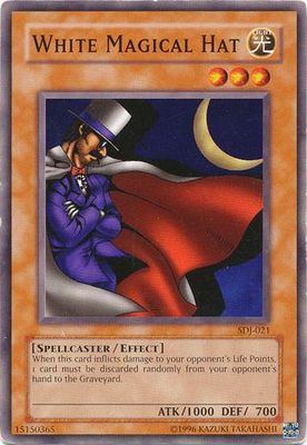 White Magical Hat - SDJ-021 - Common Unlimited Starter Deck: Joey [SDJ] Unlimited Singles
