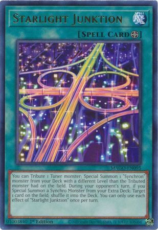 GA Starlight Junktion - MAGO-EN095 - Rare 1st Edition Maximum Gold 1st Edition Singles