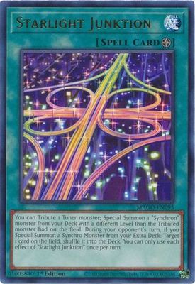 GA Starlight Junktion - MAGO-EN095 - Rare 1st Edition Maximum Gold 1st Edition Singles