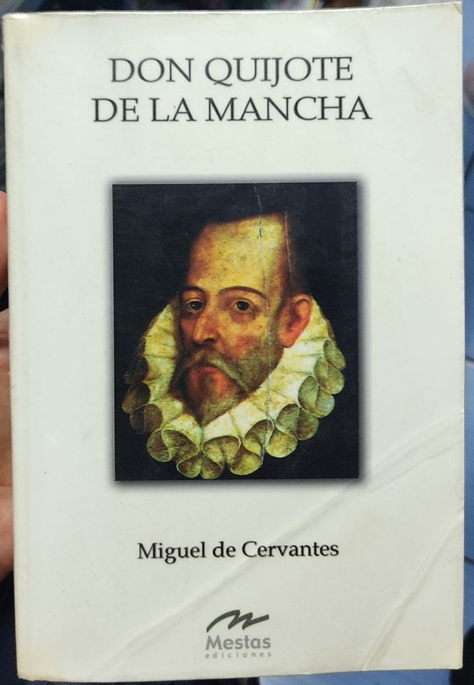 BA7 Don Quijote de la Mancha Libro Espanol Miguel de Cervantes