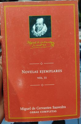 BA7 Novelas Ejemplares Volumen 2 Libro Espanol Miguel de Cervantes