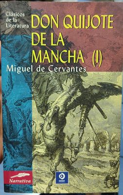 BA7 Don Quijote de la Mancha Volumen 1 Libro Espanol Miguel de Cervantes