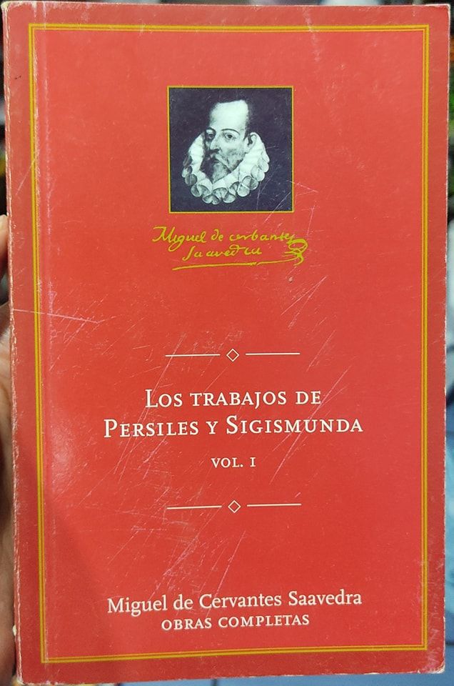 BA7 Los Trabajos de Persiles y Sigismunda Libro Espanol Miguel de Cervantes