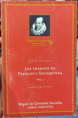 BA7 Los Trabajos de Persiles y Sigismunda Libro Espanol Miguel de Cervantes