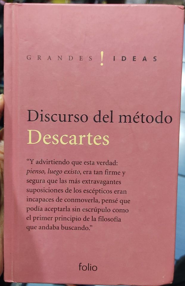 BA7 Discurso del Metodo Descartes Libro Espanol Grandes Ideas