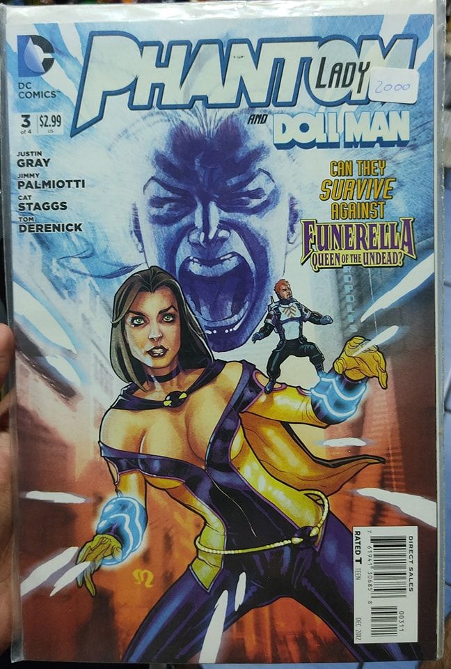 BA7 Lady Phantom Issue 3 DC Comics Ingles