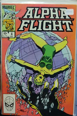 BA7 Alpha Flight Issue 4 Marvel Comics Ingles