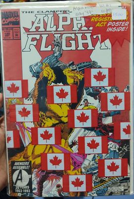 BA7 Alpha Flight Issue 120 Marvel Comics Ingles