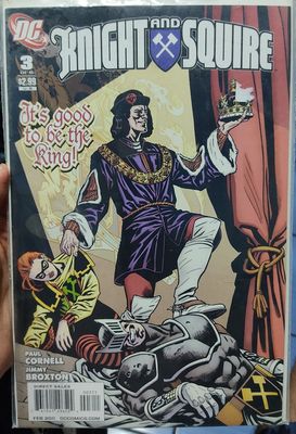 BA7 Knight and Squire Issue 3 DC Comics Ingles