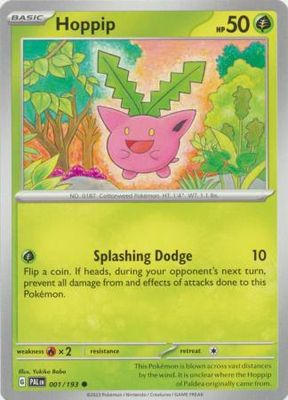 Hoppip - 001/193 - Common Scarlet &amp; Violet: Paldea Evolved Singles