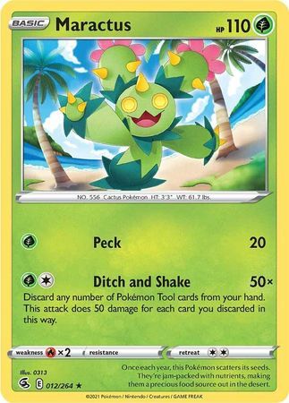Maractus - 012/264 - Rare
Sword &amp; Shield: Fusion Strike Singles