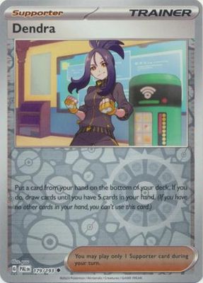 Dendra - 179/193 - Uncommon Reverse Holo Scarlet &amp; Violet: Paldea Evolved Reverse Holo Singles