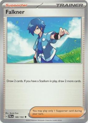 Falkner - 180/193 - Uncommon Scarlet &amp; Violet: Paldea Evolved Singles