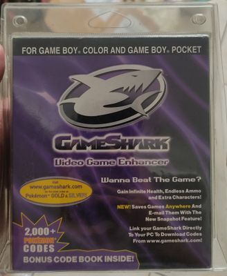 BA7 GameShark Nintendo Game Boy Color Nuevo Sellado