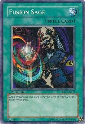Fusion Sage - DP1-EN015 - Common 1st Edition
Duelist Pack: Jaden Yuki 1 1st Edition Singles