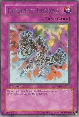 Infernity Inferno - TSHD-EN071 - Rare 1st Edition The Shining Darkness [TSHD] 1st Edition Singles