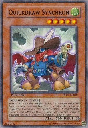 Quickdraw Synchron - DP09-EN010 - Common 1st Edition Duelist Pack: Yusei 2 [DP09] 1st Edition Singles