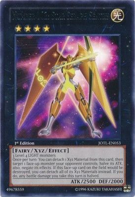 Number 102: Star Seraph Sentry - JOTL-EN053 - Rare 1st Edition Judgment of the Light 1st Edition Singles