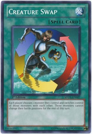 Creature Swap - SDDL-EN027 - Common 1st Edition Structure Deck: Dragunity Legion [SDDL] 1st Edition Singles