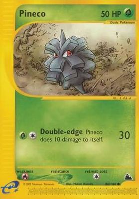 Pineco - 86/144 - Common
Skyridge Singles