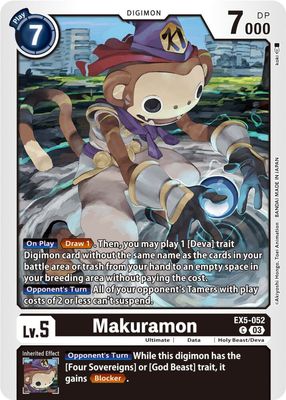 Makuramon - Animal Colosseum (EX05)
Animal Colosseum