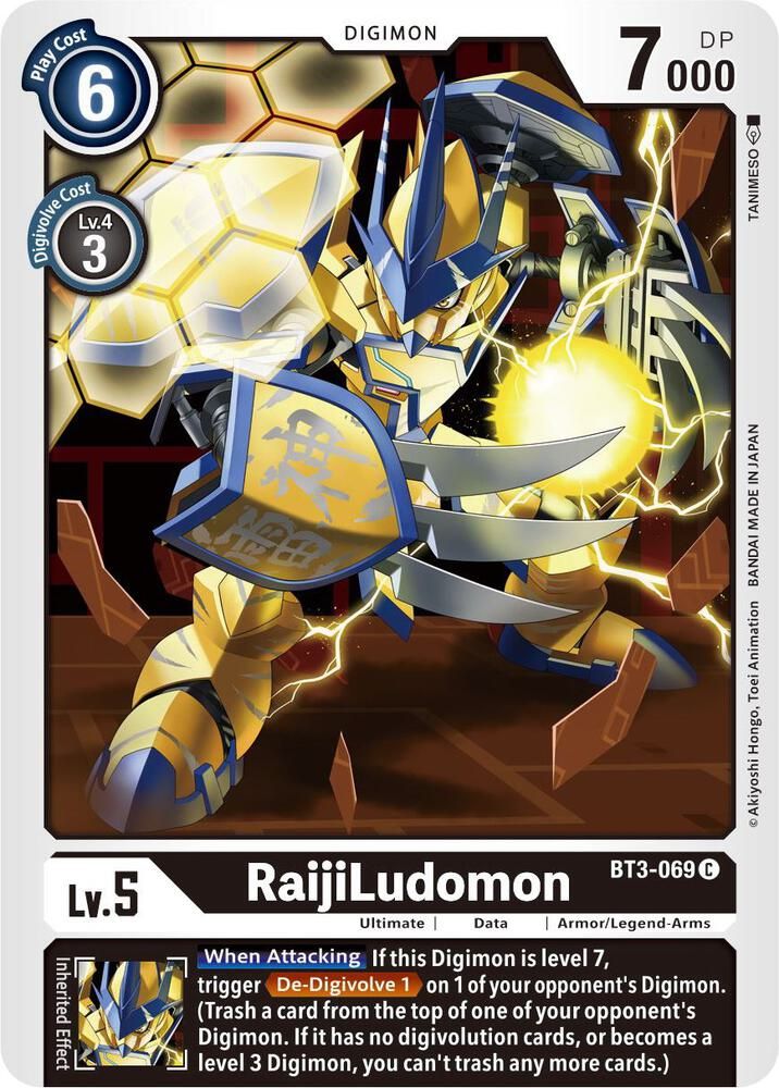 RaijiLudomon - Release Special Booster (BT01-03)
Release Special Booster