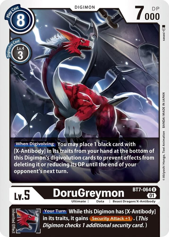 DoruGreymon - Next Adventure (BT07)
Next Adventure