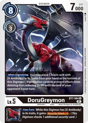 DoruGreymon - Next Adventure (BT07)
Next Adventure