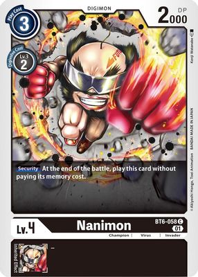Nanimon - Double Diamond (BT06) Double Diamond