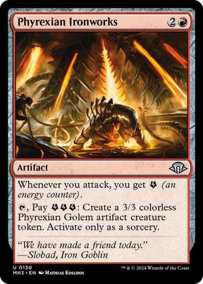 Phyrexian Ironworks - Modern Horizons 3 (MH3) Modern Horizons 3-Foil