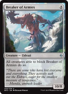 Breaker of Armies 003/274 Battle for Zendikar Singles (Español)