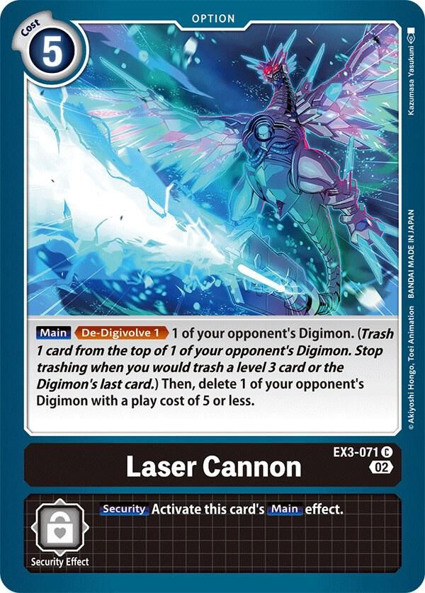 Laser Cannon - Draconic Roar (EX03)
Draconic Roar