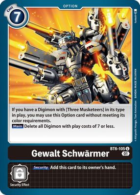 Gewalt Schwarmer - Double Diamond (BT06)
Double Diamond