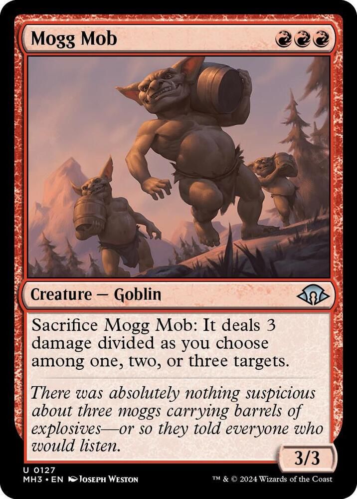 Mogg Mob - Modern Horizons 3 (MH3)
Modern Horizons 3(Español)
