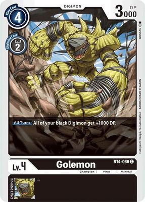 Golemon - Great Legend (BT04)
Great Legend